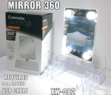 Light Cosmetic Mirror 360 - waseeh.com