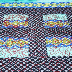 Cotton Satin Patch Work Bedsheet - waseeh.com