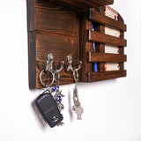 The Cogent Solid Wood Key Hang Floating Organizer - waseeh.com