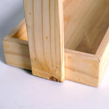 Motley Wooden Serving Tray Container - waseeh.com