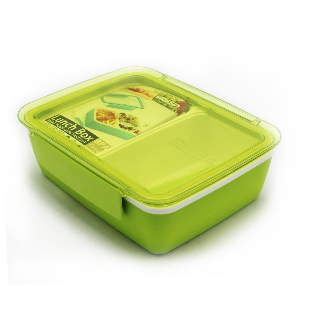 2 Compartment Lunch Box - Viassin 750ml | Fashion Point | Waseeh Pakistan