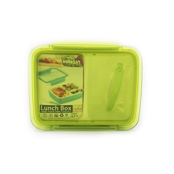 2 Compartment Lunch Box - Viassin 750ml | Fashion Point | Waseeh Pakistan