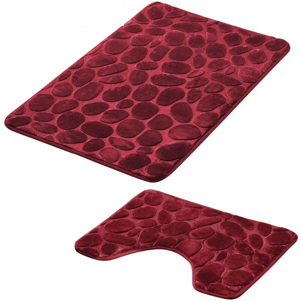 2 PCs Bath and Pedestal Mat Set | Home Décor | Waseeh Pakistan