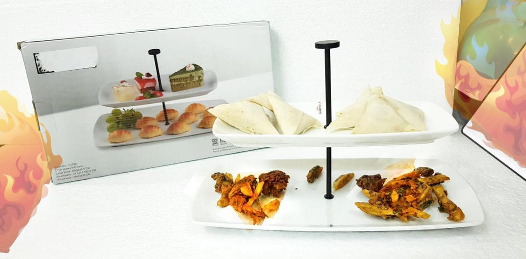 2 Tier Dessert Stand | kitchen item | Waseeh Pakistan