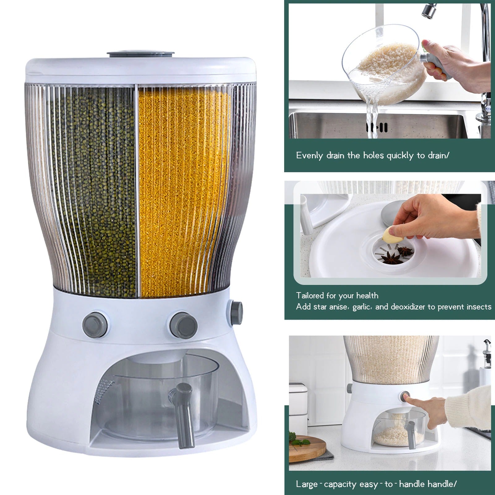 Jug Rice Organizier - waseeh.com