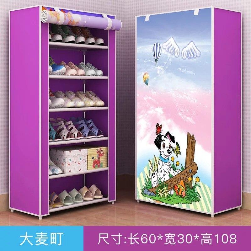Multi-layer Solid Cloth Shoe cabinet - waseeh.com