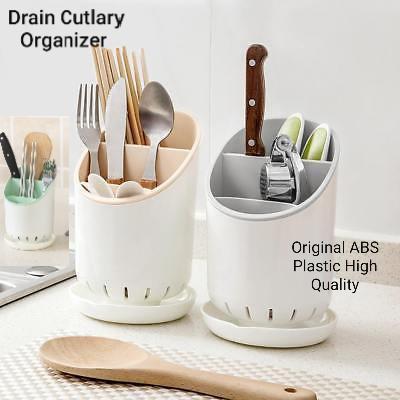 Spoon Holder Drain Cutlery Organizer Kitchen - waseeh.com