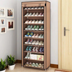 Multi-layer Solid Cloth Shoe cabinet - waseeh.com