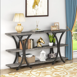Vitrine Lounge Living Room Console Organizer Table - Special