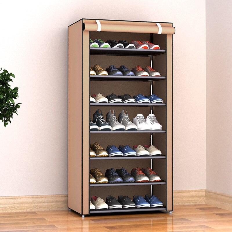 Multi-layer Solid Cloth Shoe cabinet - waseeh.com