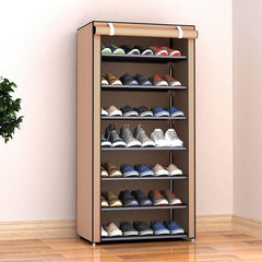 Multi-layer Solid Cloth Shoe cabinet - waseeh.com