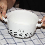 Creative Porcelain Soup Bowl - waseeh.com