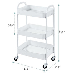 Binca Rolling Trolley (3 Tier) - waseeh.com