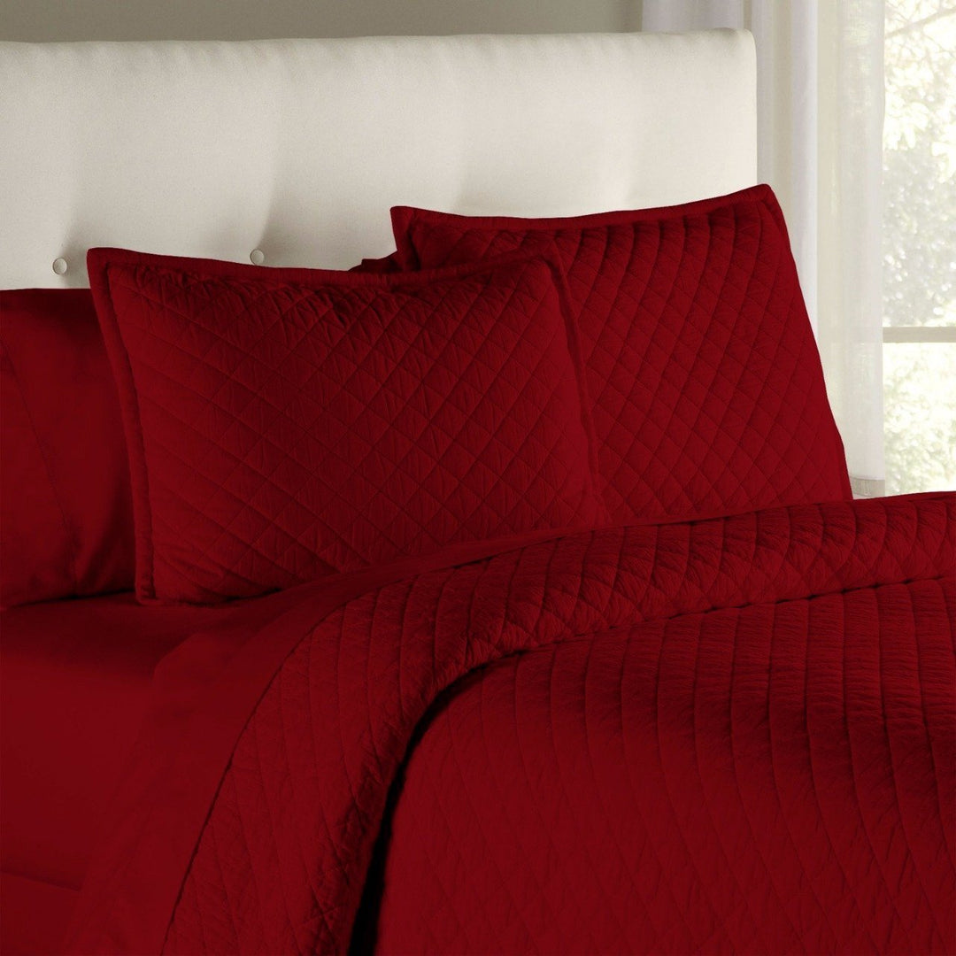 3 Pieces Luxury Satin Bedspread Set - King Size | Home Décor | Waseeh Pakistan