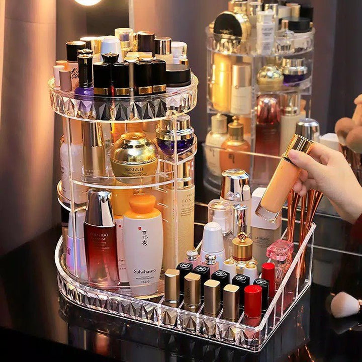 360 Swivel Cosmetic Organizer | Fashion Point | Waseeh Pakistan