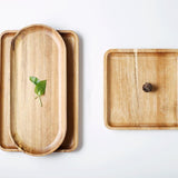 Wooden Food Party Serving Tray - waseeh.com