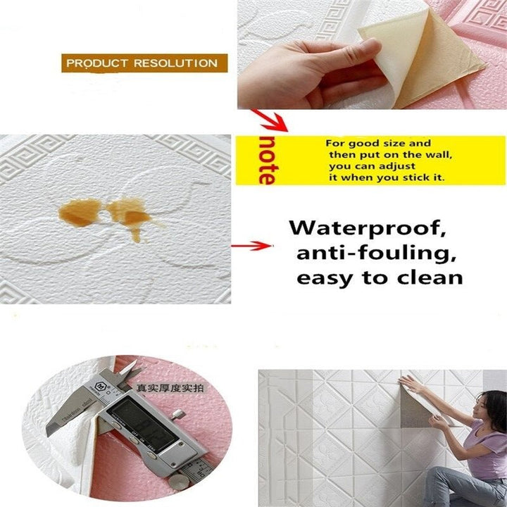 3d Self Adhesive wall Decor sheet | Mix &amp; Match | Waseeh Pakistan