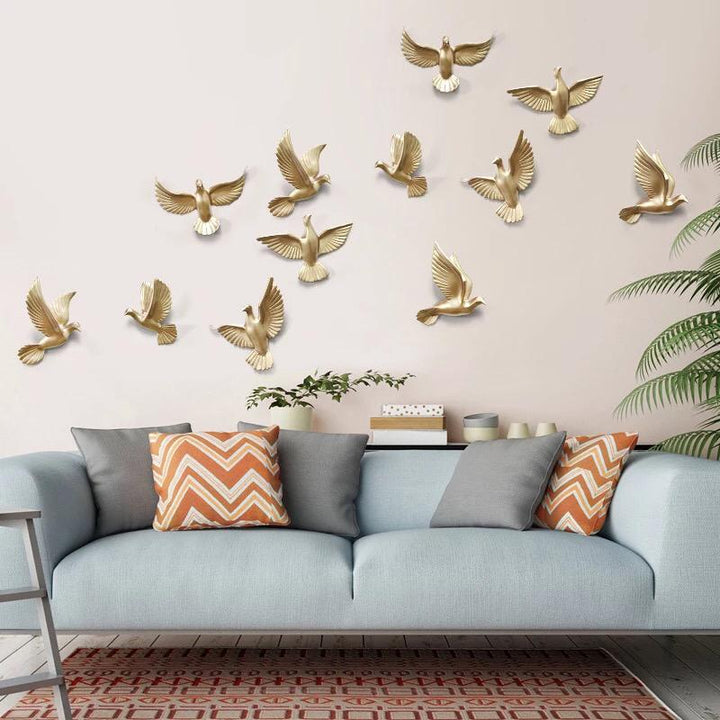 3D Wall Mounted Birds (6 pcs) | Home Décor | Waseeh Pakistan