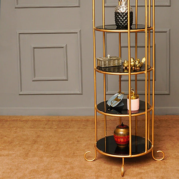 4 Layer Nordic Brass Cage Rack | Not Sale FB | Waseeh Pakistan