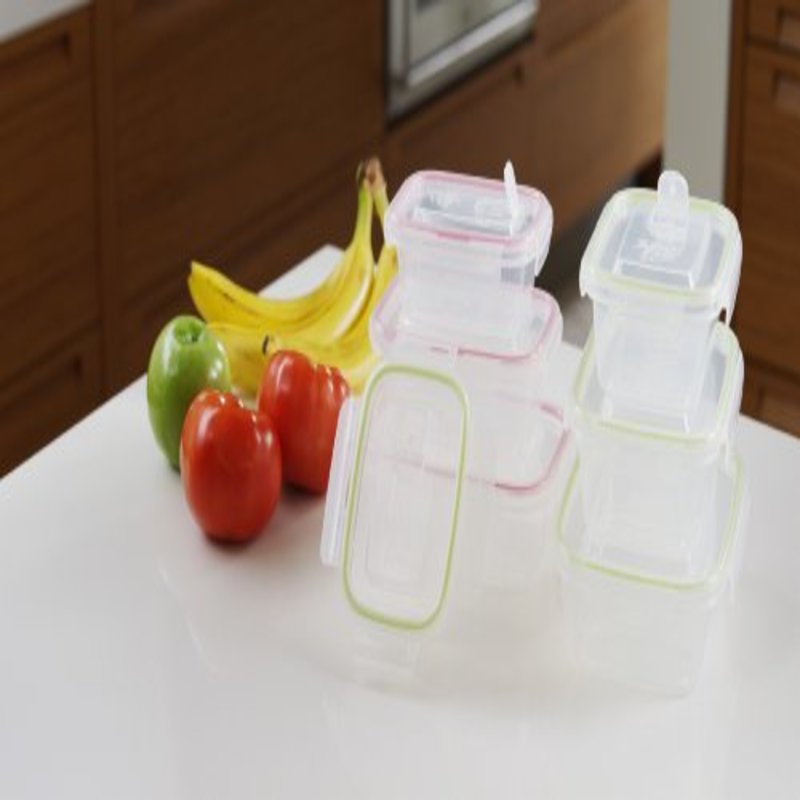 Lustroware Smart Flaps &amp; Locks Food Storage Box - waseeh.com