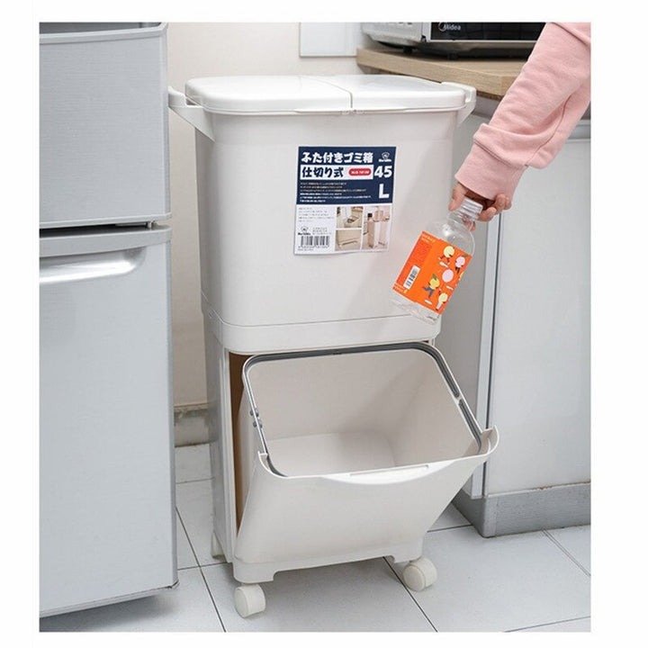 Classio Trash Kitchen Trolley - waseeh.com