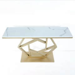 Quadratic Living Lounge Drawing Room Console Table - waseeh.com