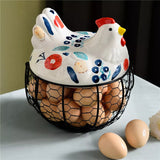 Multi-color Eggs Storage Basket - waseeh.com