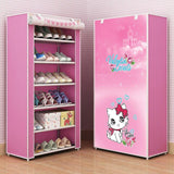 Multi-layer Solid Cloth Shoe cabinet - waseeh.com