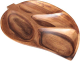 Acacia Autumn Solid Wood Guest Snack Kitchen Serving Tray - waseeh.com