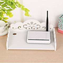 Remote Wifi Lounge Floating Organizer Shelve - waseeh.com