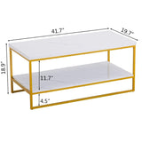 Luxurious 2-Tier Lounge Living Drawing Room Table - waseeh.com