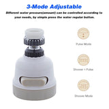 360 ° Rotating Faucet Aerator - waseeh.com