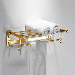 Delicate Aluminum Bathroom Towel Rack - waseeh.com