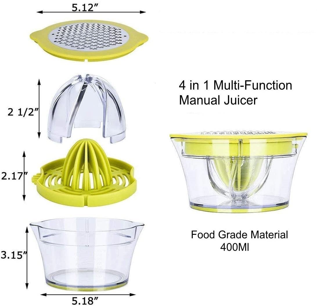 Grater Slice Extraction with Built-in Measuring Cup - waseeh.com