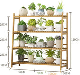 Patio Flower Entryway Plant Stand (4 Tier) - waseeh.com