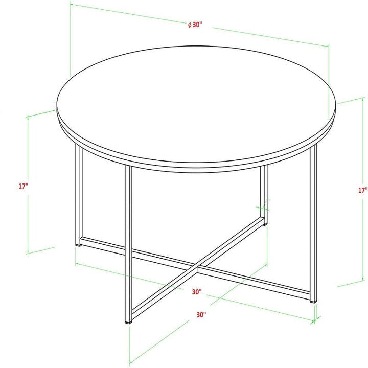 Brushed Lounge Living Drawing Room Center Coffe Table - waseeh.com