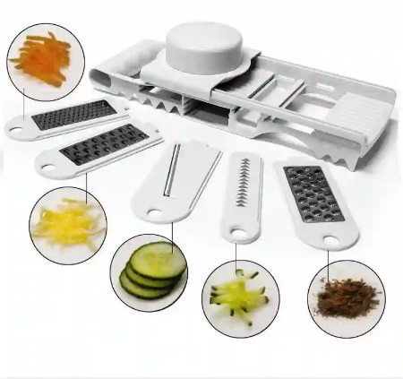 Vegetable cutter with Rape Multifonctions attachments - waseeh.com