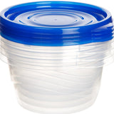 Round Take Along Food Container Bowls (Pack of 3) - waseeh.com