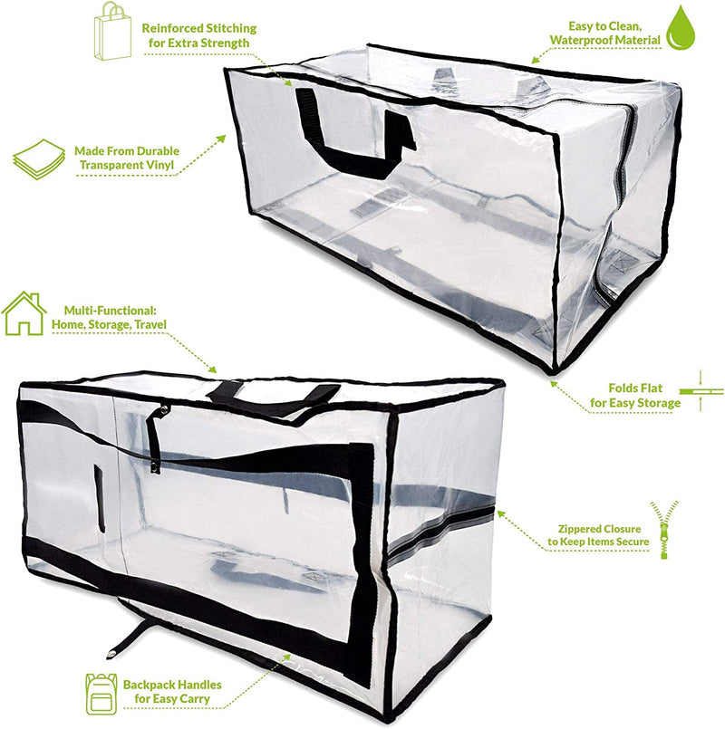 Peeva Transparent Storage Bag - waseeh.com