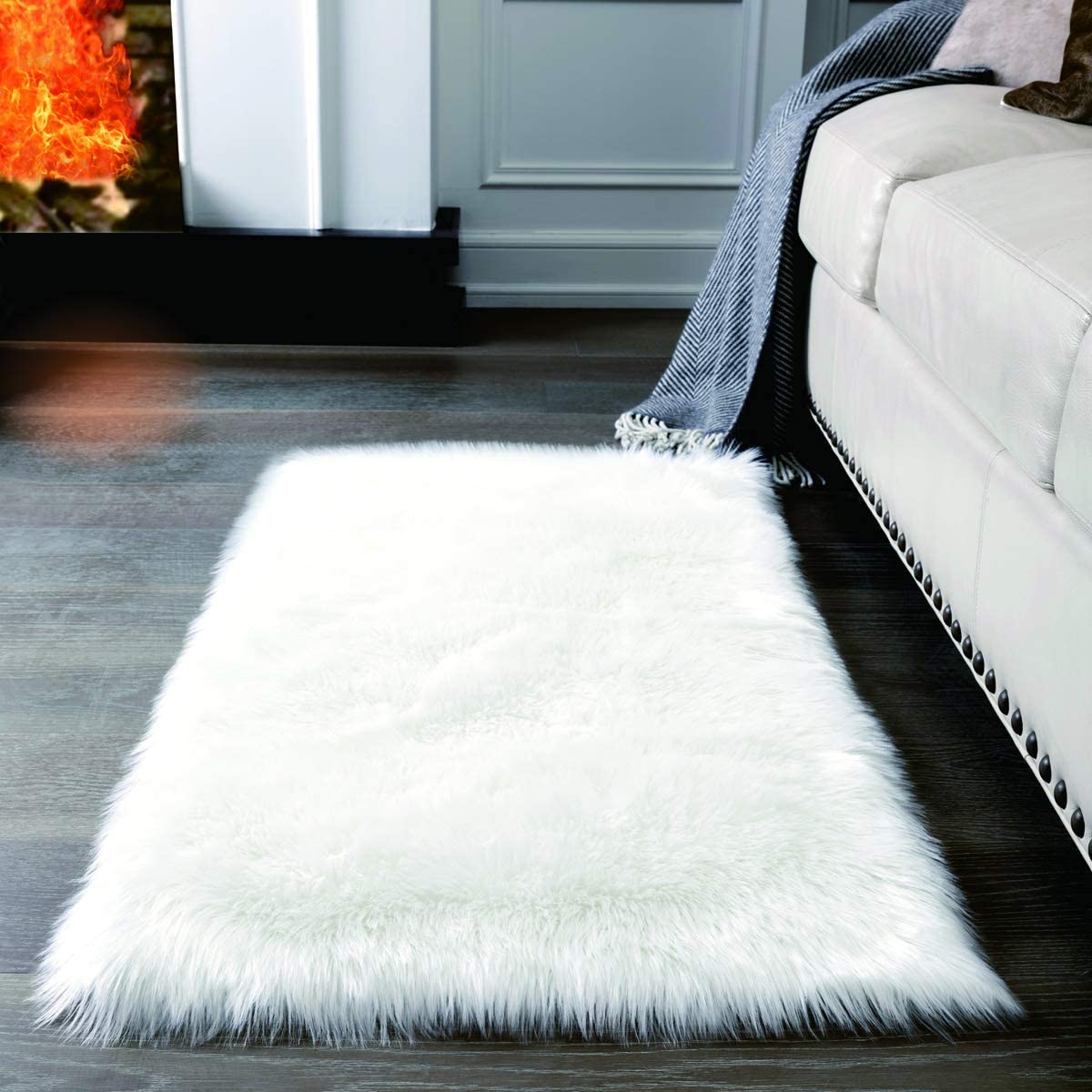 Straight Furry Rugs (2 x 3') - waseeh.com