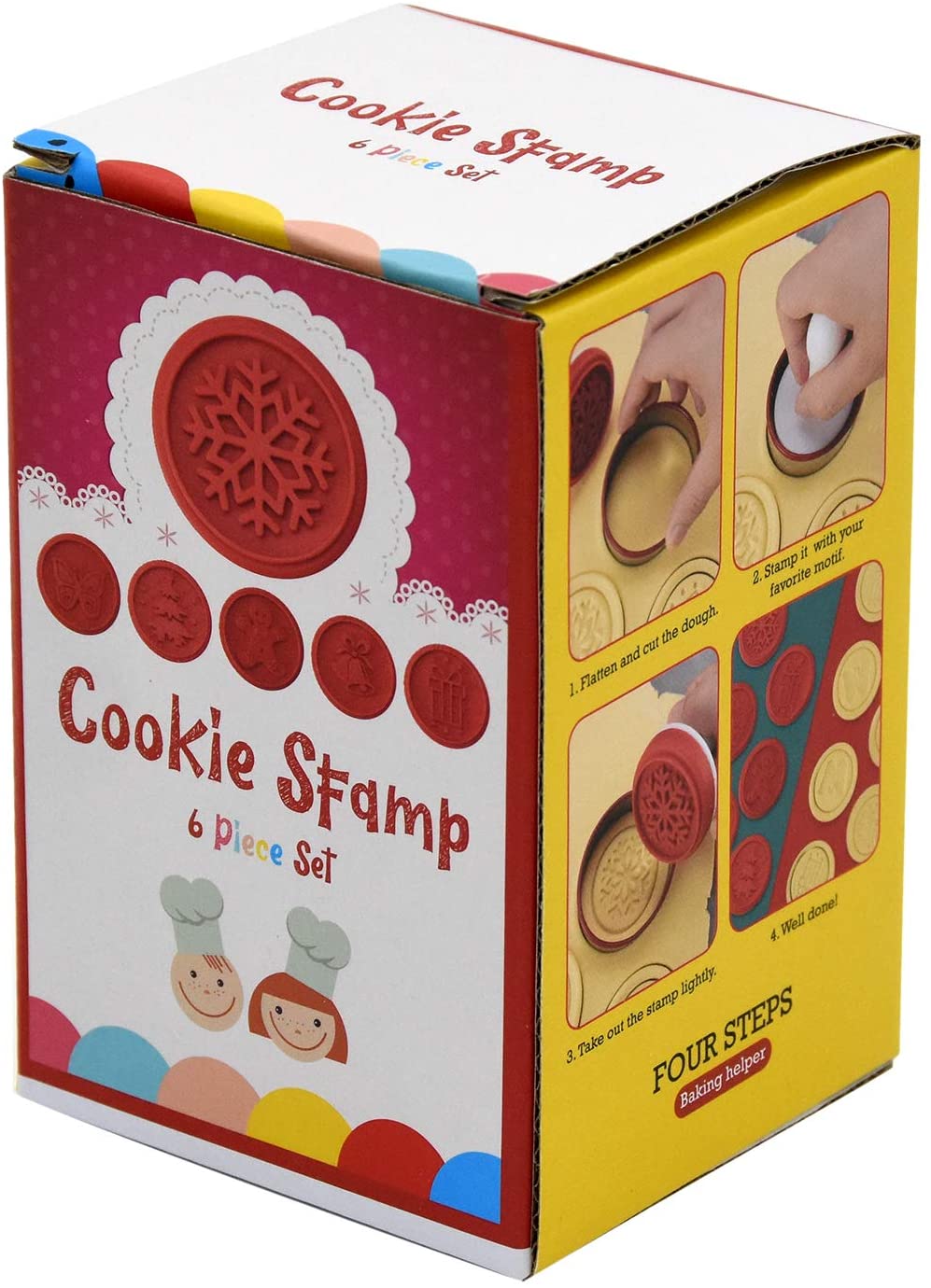 Cookie Stamps (6 Piece Set) - waseeh.com