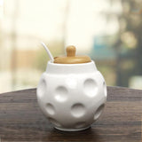 Sensuous Ceramic Home Office Tea Coffee Sugar Pots