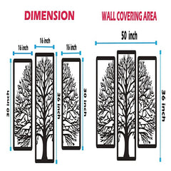 Laser Cut Hanging Tree Wall Decor - waseeh.com