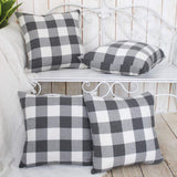 Intriguing Check Filled Cushion
