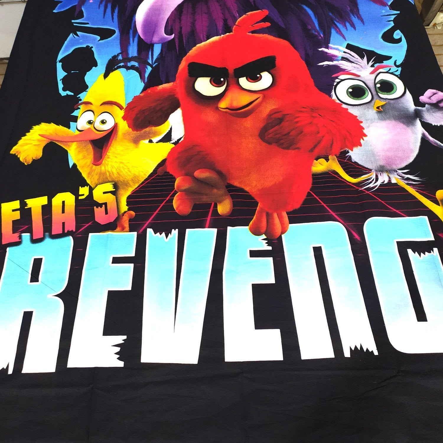 Kids Bed Sheet Angry Bird Revenge - waseeh.com