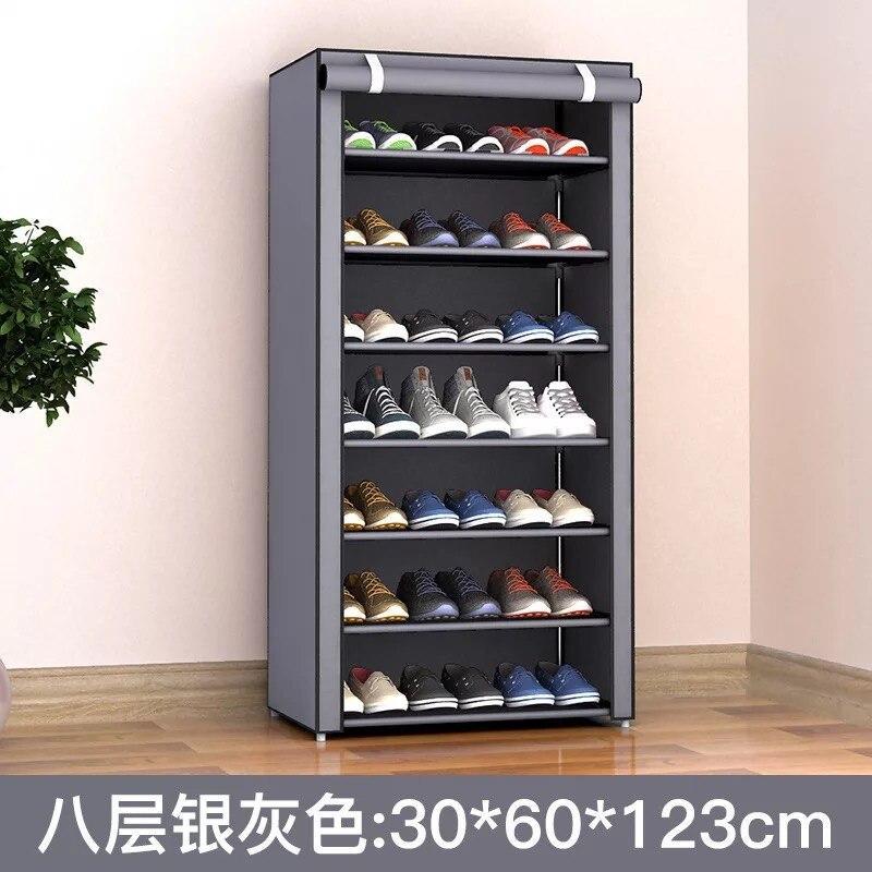 Multi-layer Solid Cloth Shoe cabinet - waseeh.com