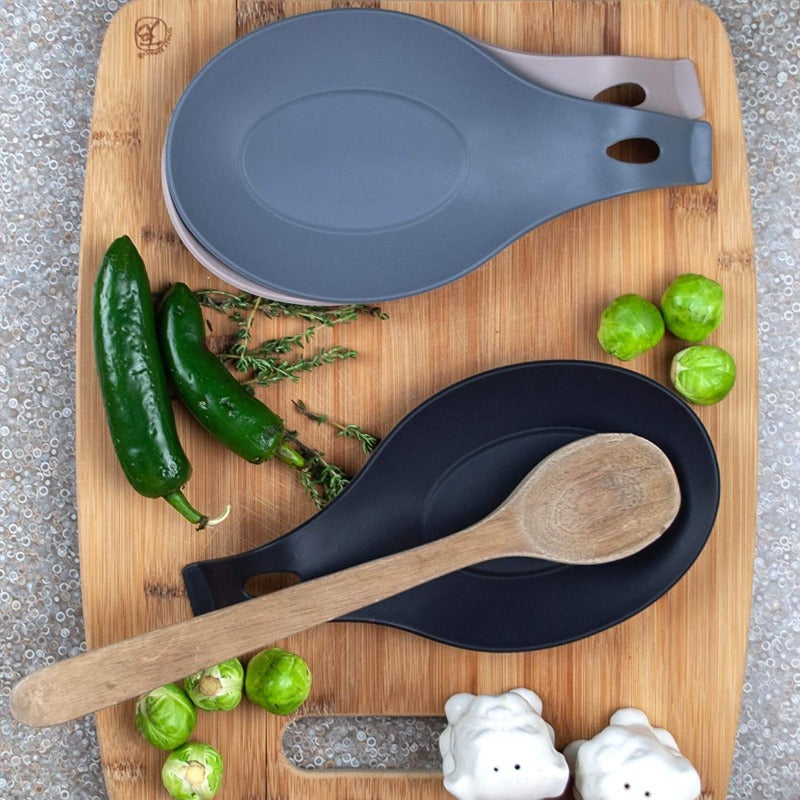 Modern Spoon Rest - Kitchen Utensil Holder - waseeh.com