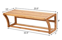 Exquisite Bamboo Towel Rack - waseeh.com