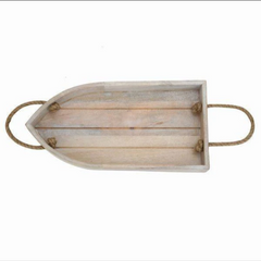 Hang In Boat Solid Wood Kitchen Serving Tray - waseeh.com