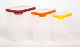 YIGANDA Transparent Food Storage Containers (3pcs) - waseeh.com